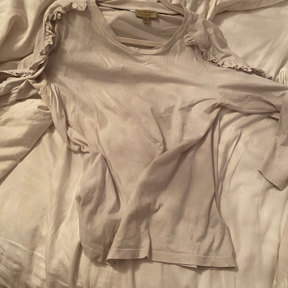 BURBERRY Ruffled Shirt - Picture 4 of 4